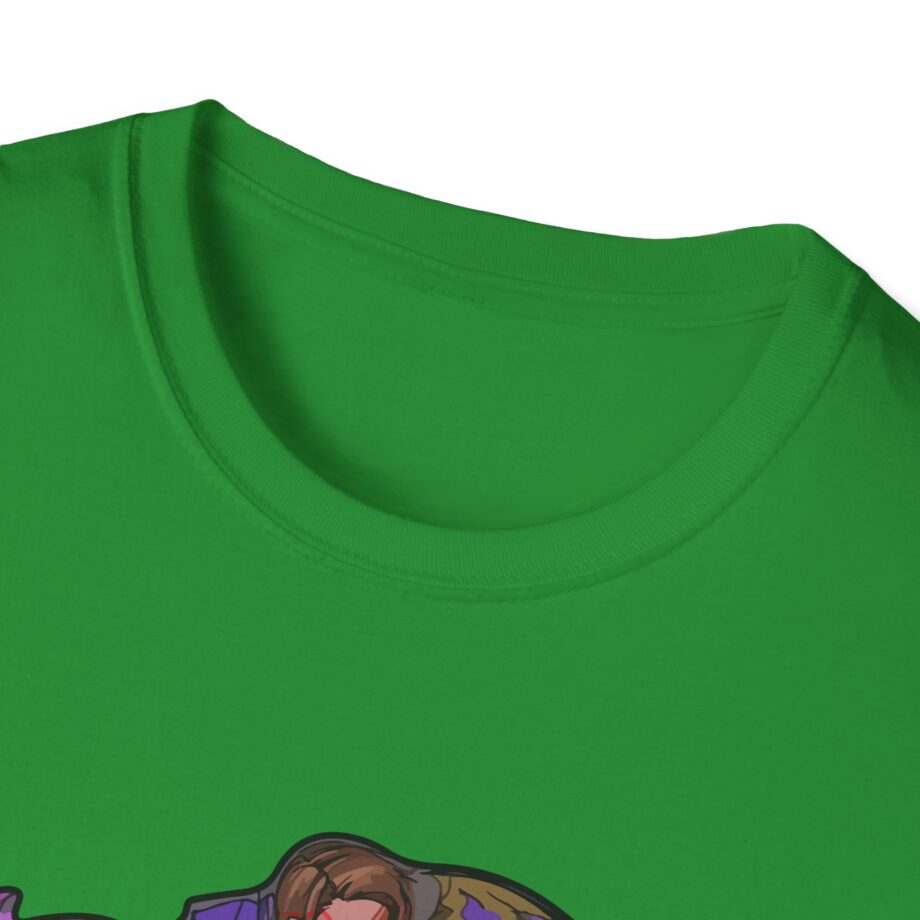 Zackrawrr the Dark Purple Knight Unisex Softstyle T-shirt