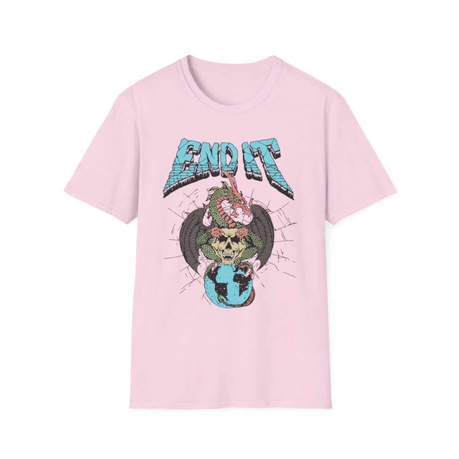 End It Dragon Skull Unisex Softstyle T-Shirt
