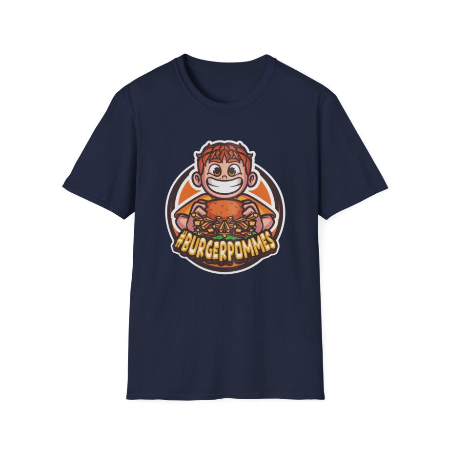 Burger Pommes  Unisex Softstyle T-Shirt