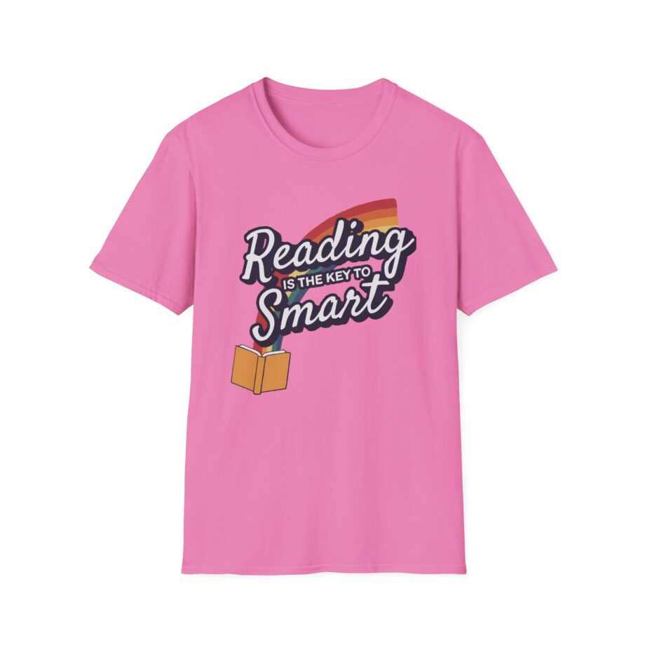 Nate Bargatze Reading is the Key to Smart Unisex Softstyle T-Shirt