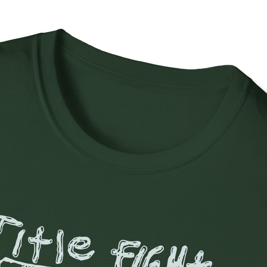 Title Fight Floral Green Unisex Softstyle T-Shirt