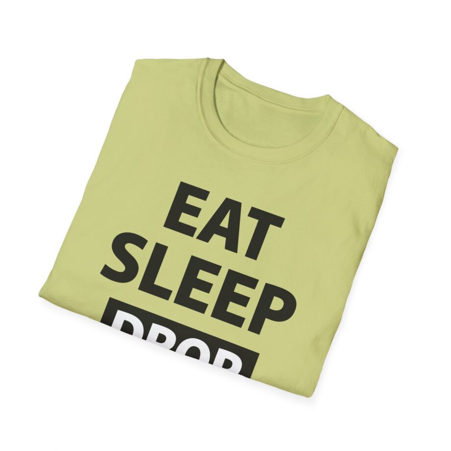 Morgz Eat Sleep Drop Repeat Unisex Softstyle T-Shirt