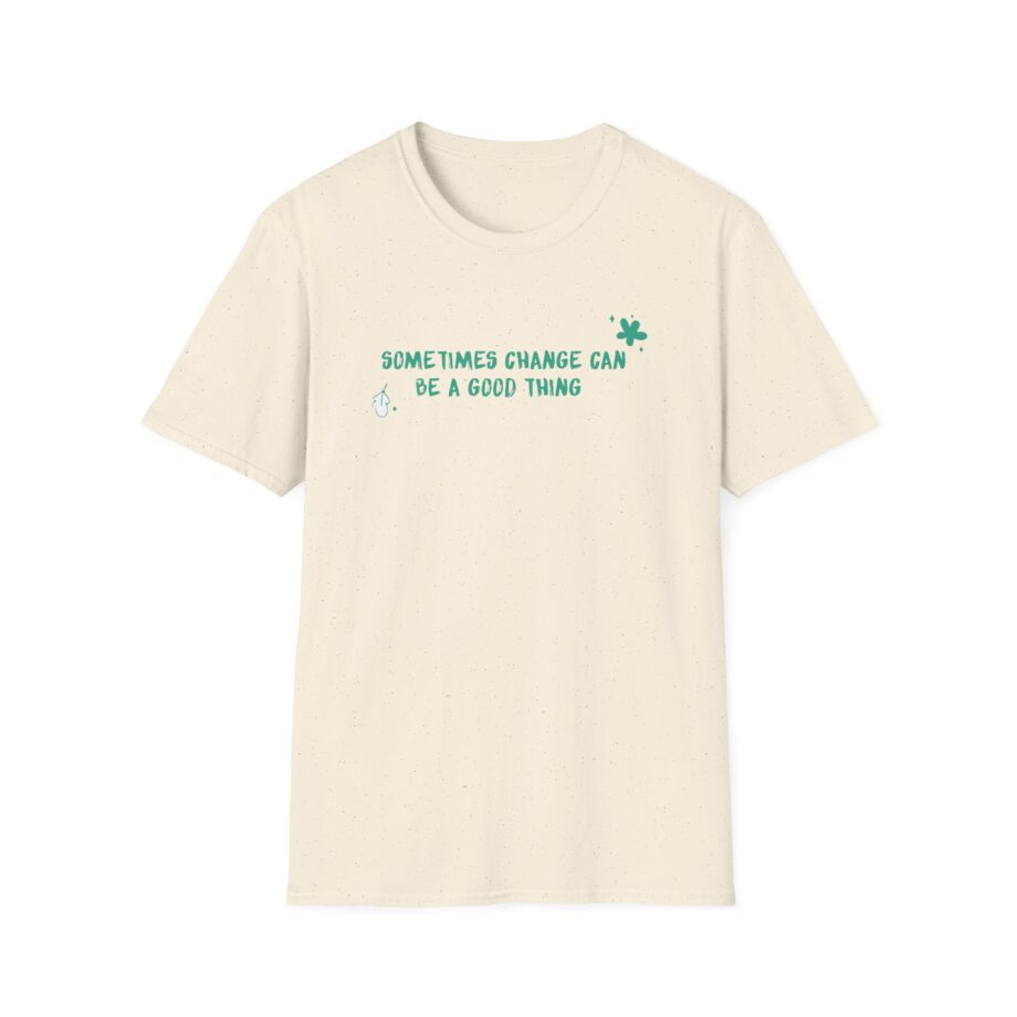Heartstopper Sometimes Change Can Be a Good Thing Unisex Softstyle T-Shirt