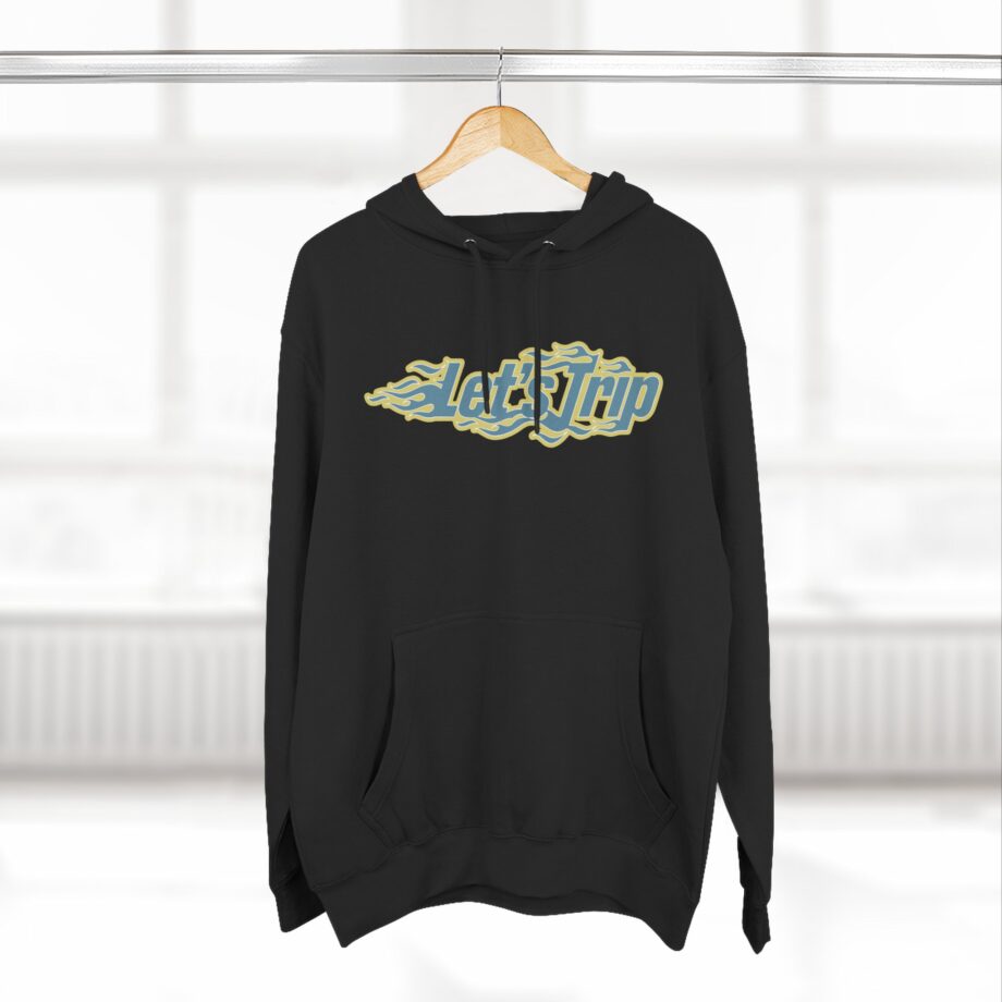 Sturniolo Let's Trip Flames Three-panel Fleece Hoodie