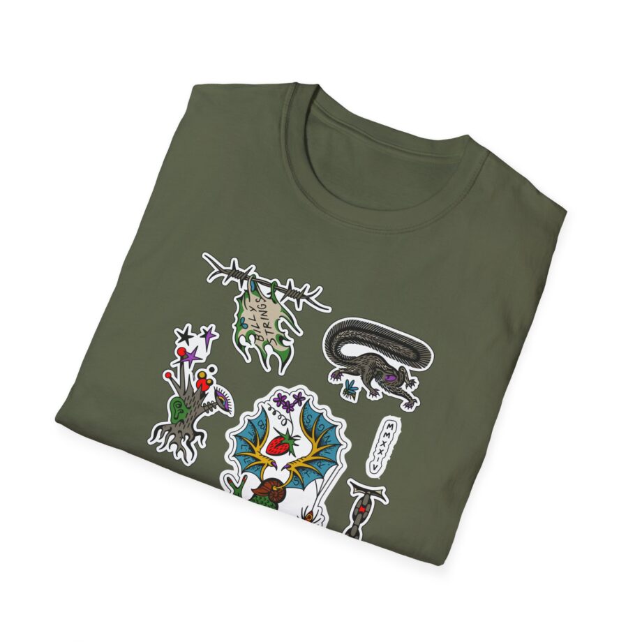 Billy Strings Flash Sheet Unisex Softstyle T-shirt