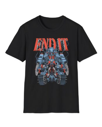 End It Mech Unisex Softstyle T-Shirt