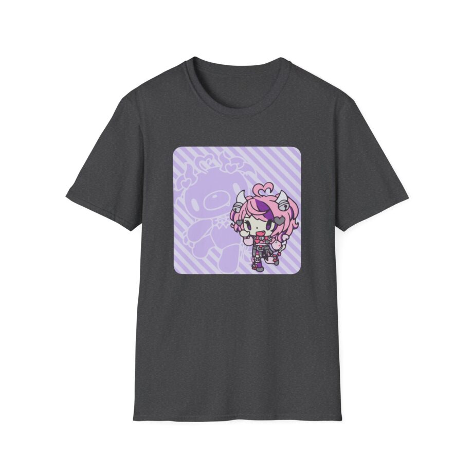 Vshojo Ironmouse X Gloomy Bear Unisex Softstyle T-Shirt