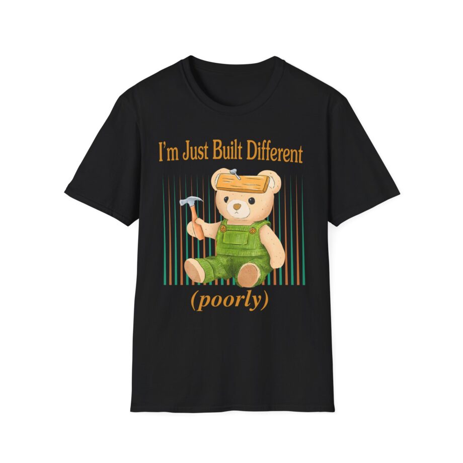 Philip Defranco Built Different Poorly Unisex Softstyle T-Shirt