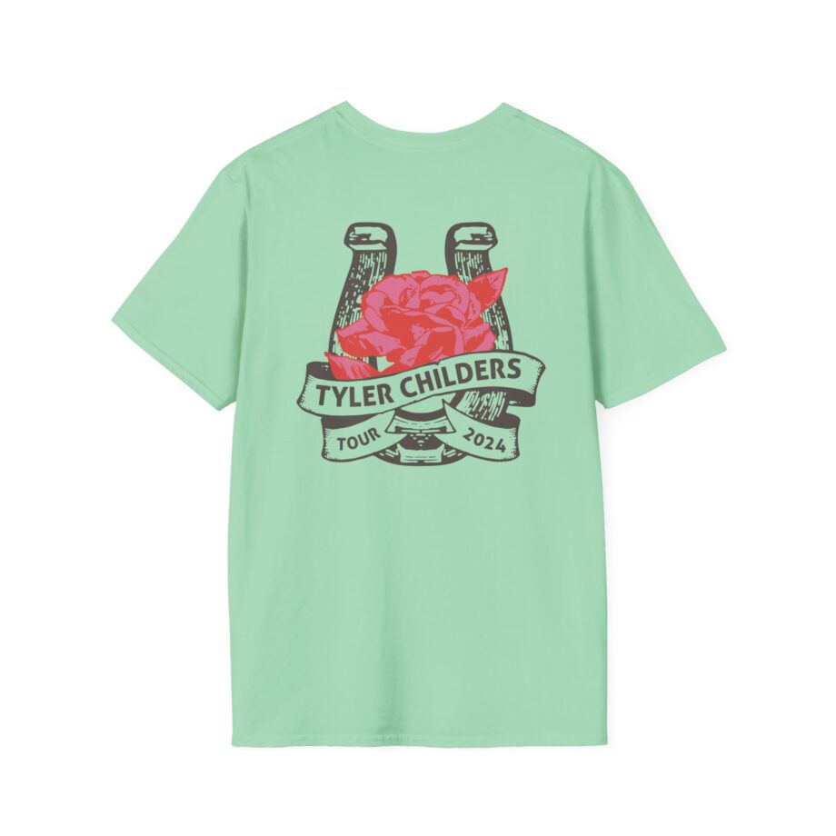 Tyler Childers Blue Muleshoe Unisex Softstyle T-shirt