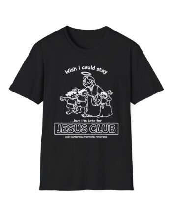 Supermega Jesus Club Unisex Softstyle T-shirt