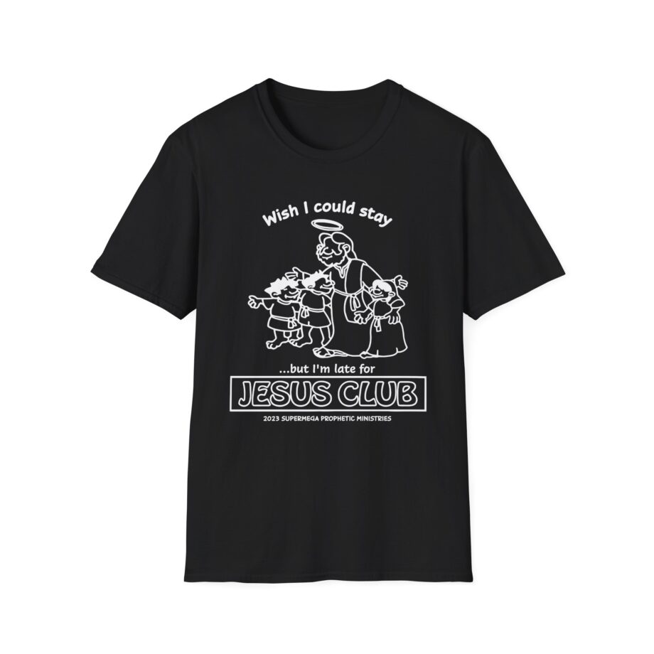 Supermega Jesus Club Unisex Softstyle T-shirt