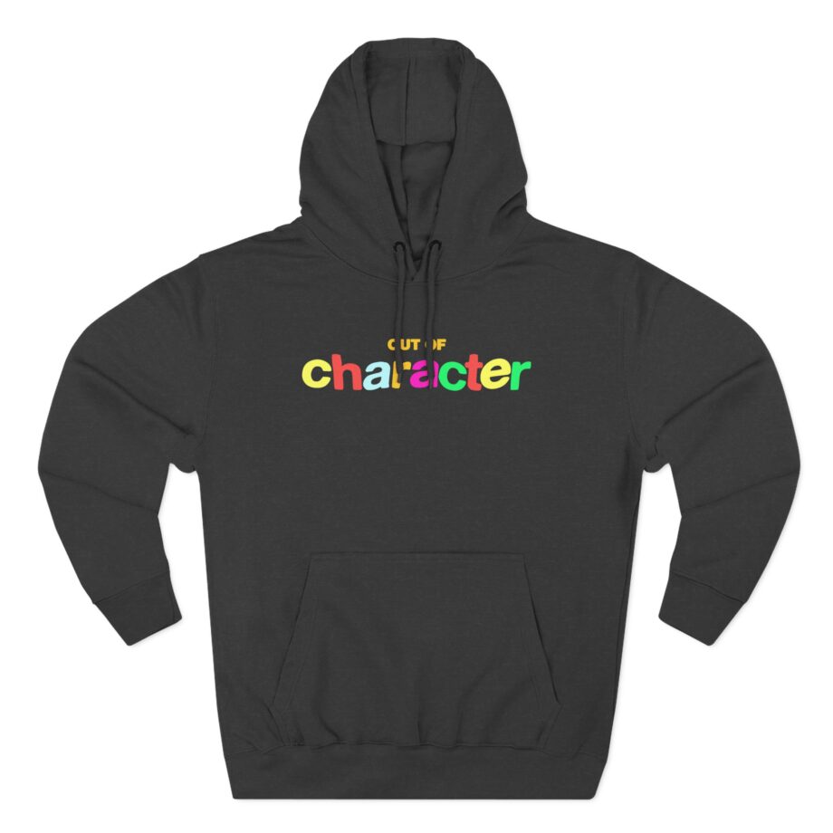 Slushy Noobz  Out Of Character Three-panel Fleece Hoodie