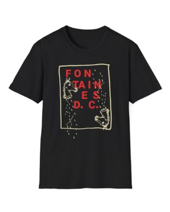 Fontaines Horse Head Unisex Softstyle T-Shirt
