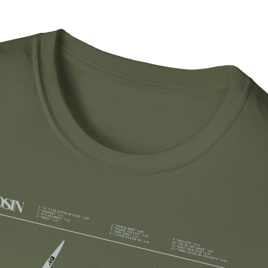 Saosin Tracklist Unisex Softstyle T-Shirt