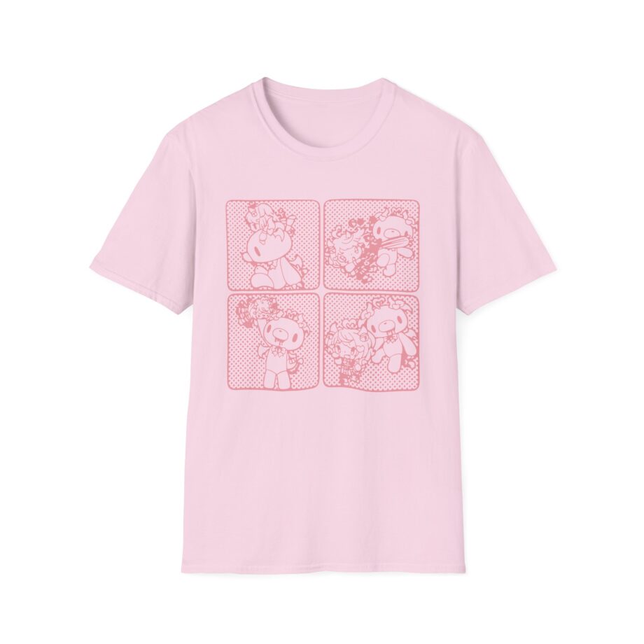 Vshojo Ironmouse X Gloomy Bear Unisex Softstyle T-Shirt