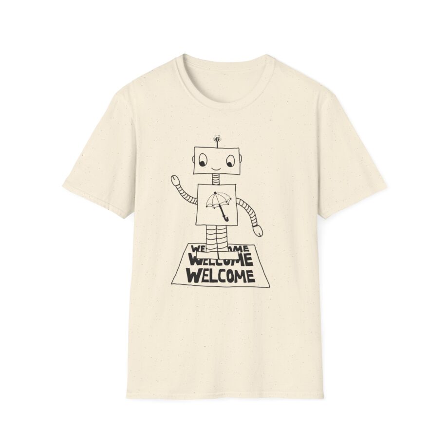 Armchair Expert Robot Unisex Softstyle T-shirt