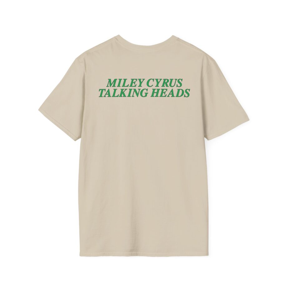 Miley Cyrus Talking Heads X Miley Psycho Killer Unisex Softstyle T-Shirt