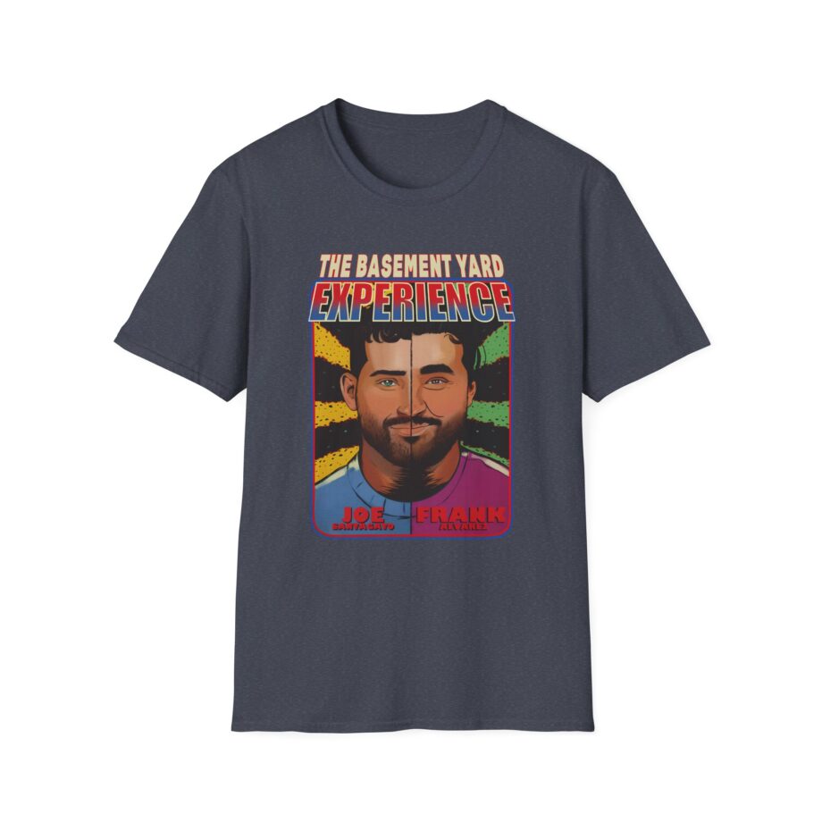Basement Yard Split Face Experience Unisex Softstyle T-shirt