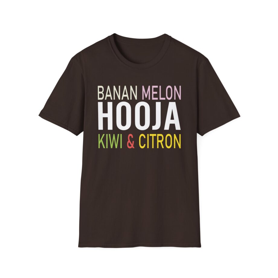 Hooja Banan Melon Kiwi & Citron Unisex Softstyle T-shirt