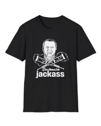 Jackass Dale Patricks-deathmatch  Unisex Softstyle T-Shirt