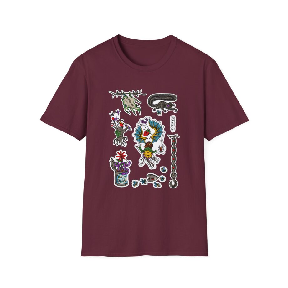 Billy Strings Flash Sheet Unisex Softstyle T-shirt