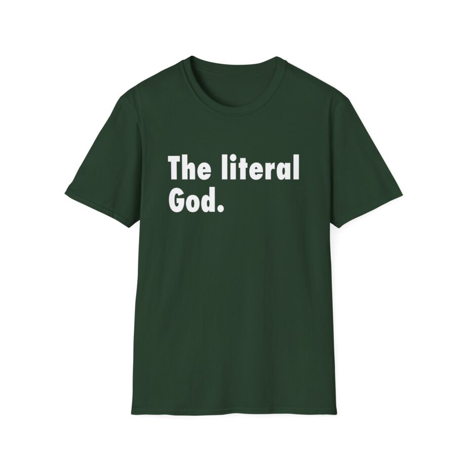 Zackrawrr the Literal God Unisex Softstyle T-shirt