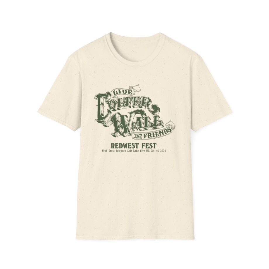 Colter Wall Redwest Fest Unisex Softstyle T-shirt