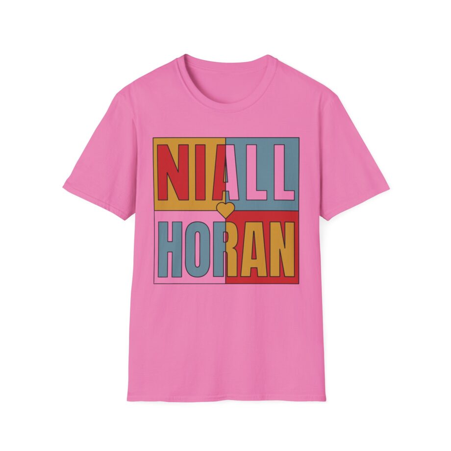 Niall Horan Niall Colour Block Unisex Softstyle T-shirt
