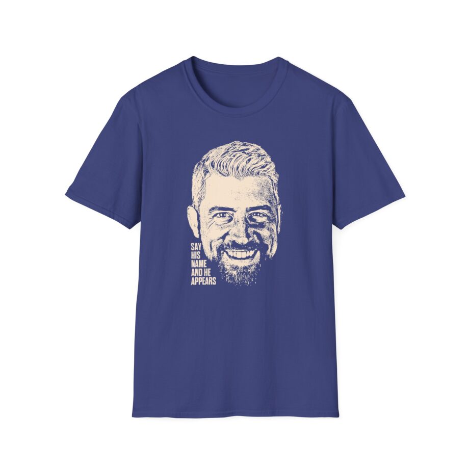 Joe Hendry Say His Name and He Appears Unisex Softstyle T-shirt