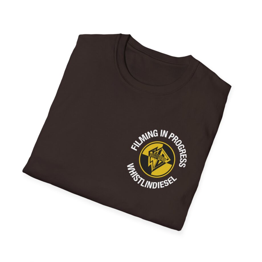 Whistlindiesel Filming in Progress Unisex Softstyle T-shirt