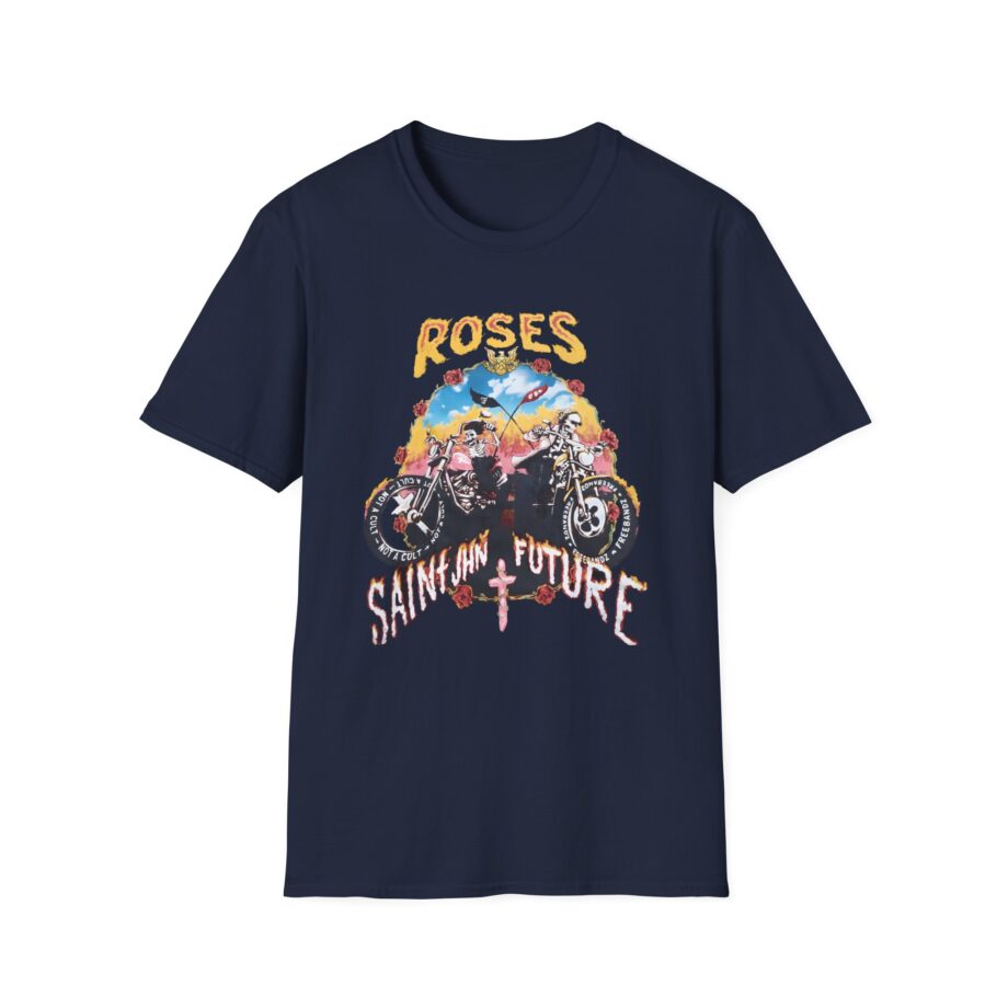 Not a Cult X Freebandz Roses Unisex Softstyle T-Shirt