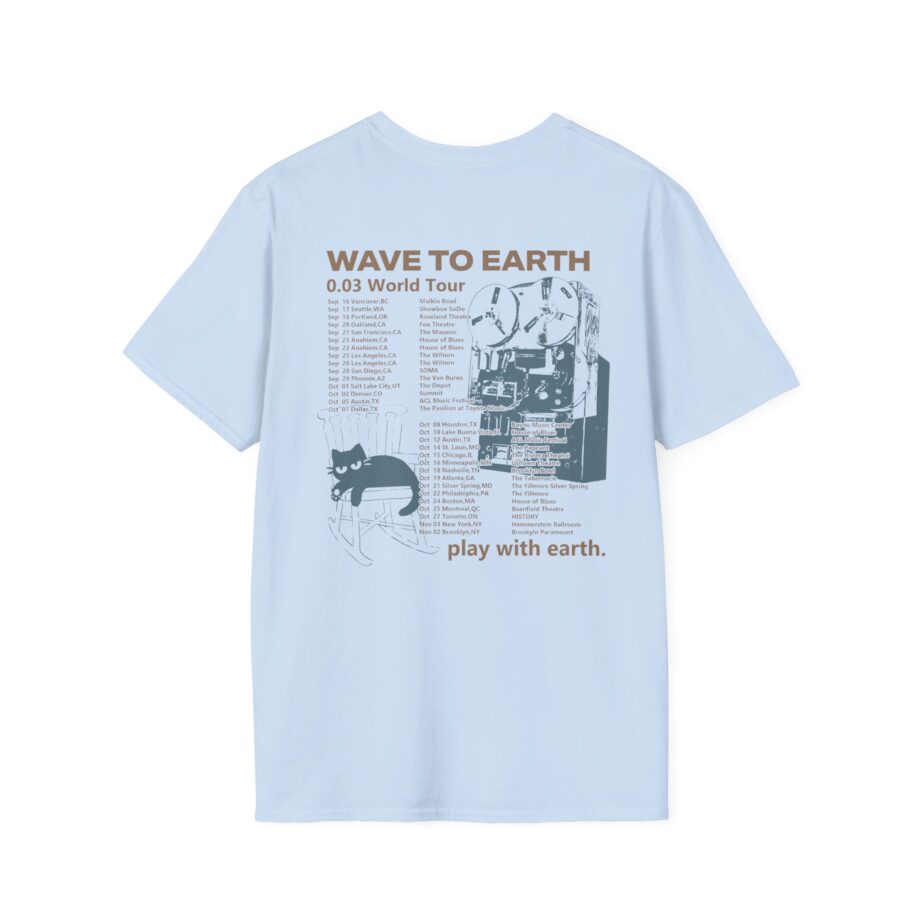 Wave to Earth 0.03 Na Tour Unisex Softstyle T-Shirt