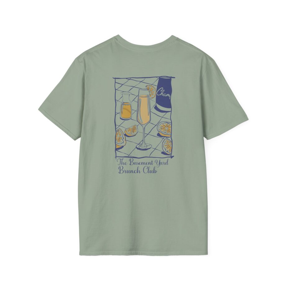 Basement Yard Mimosa Brunch Club Unisex Softstyle T-shirt