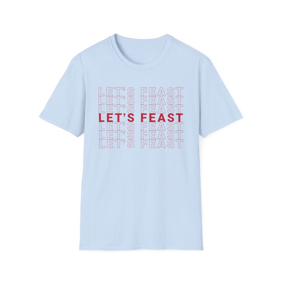 Elyse Myers Let’s Feast Unisex Softstyle T-Shirt