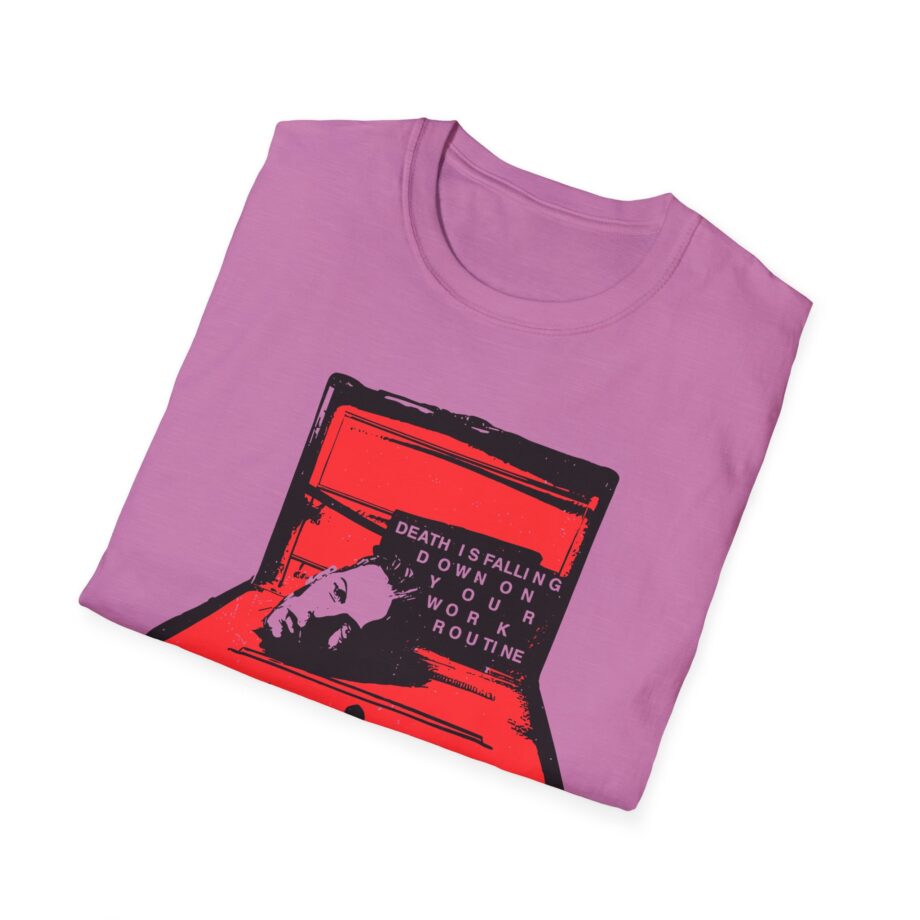 Fontaines Death Is Falling Down On Your Work Routine Unisex Softstyle T-Shirt