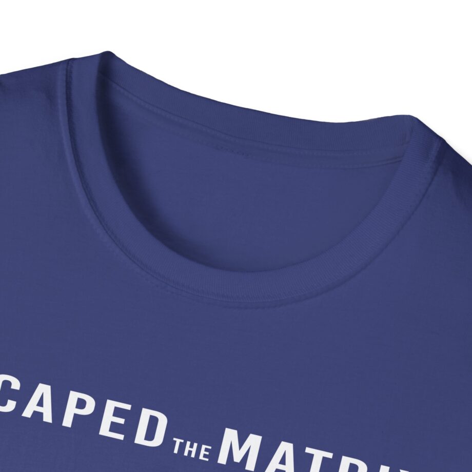 Andrew Tate Escaped the Matrix Unisex Softstyle T-shirt