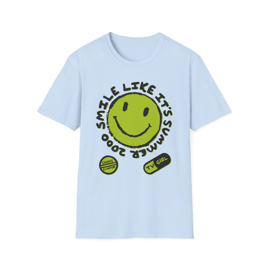 Tv Girl Smile Like It's Summer 2000 Unisex Softstyle T-shirt