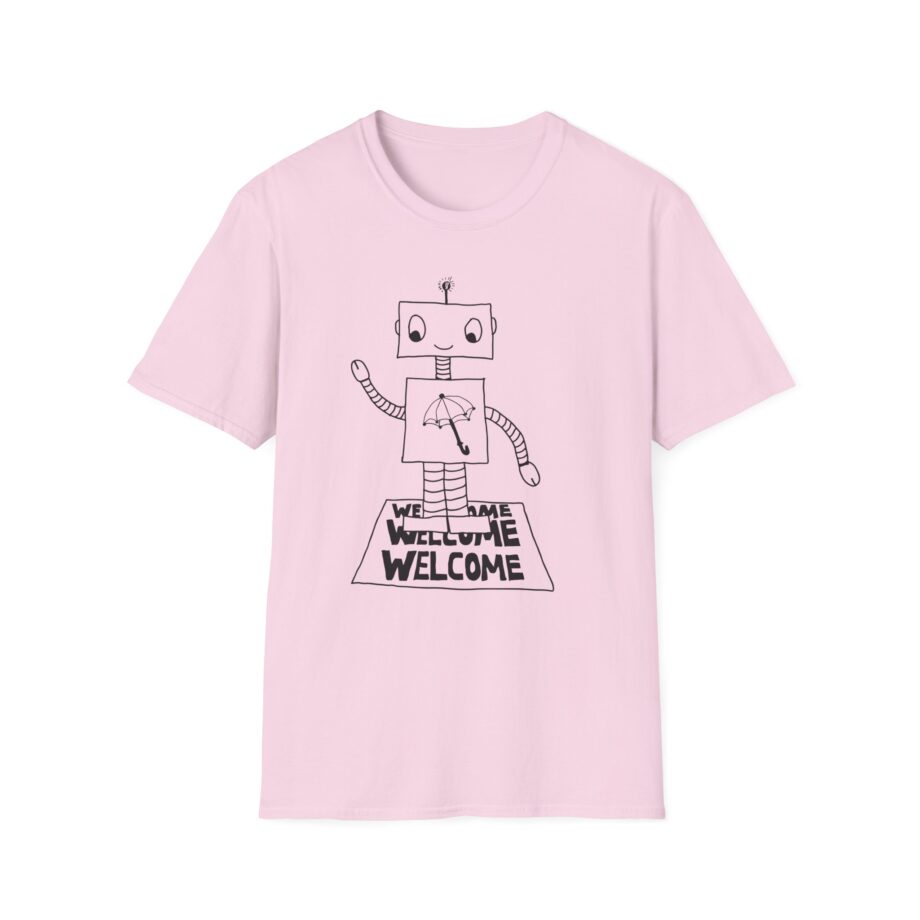 Armchair Expert Robot Unisex Softstyle T-shirt
