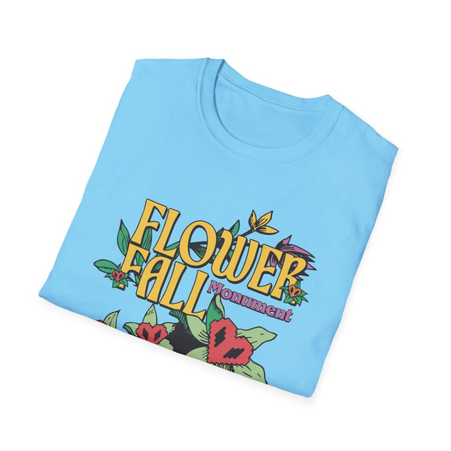 Philza Flower Fall Monument Unisex Softstyle T-shirt
