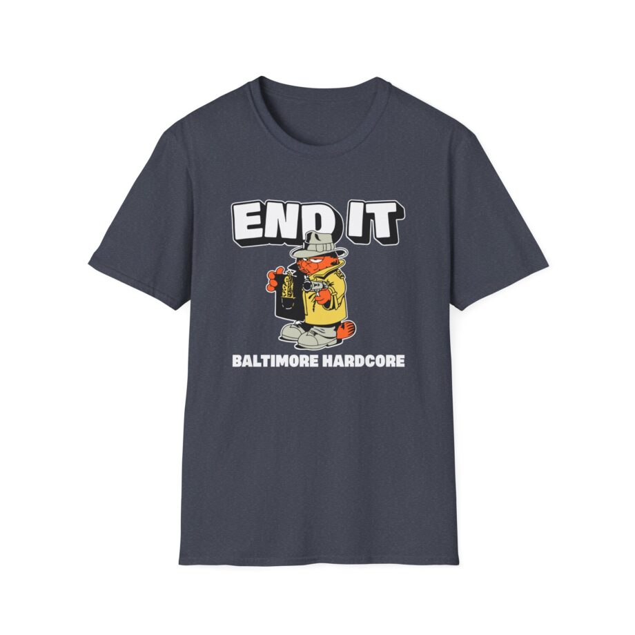 End It Baltimore Hardcore Unisex Softstyle T-Shirt