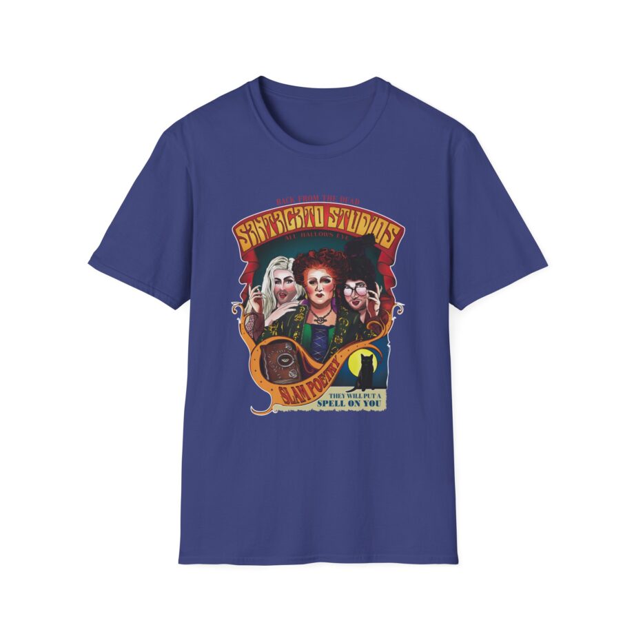 The Basement Yard Hocus Pocus Slam Poetry Unisex Softstyle T-shirt