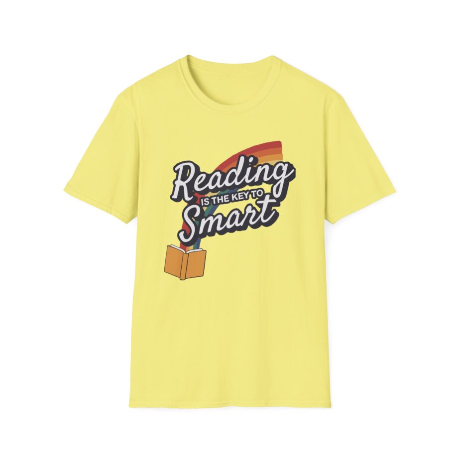 Nate Bargatze Reading is the Key to Smart Unisex Softstyle T-Shirt