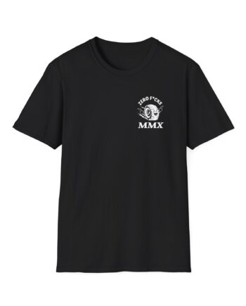 Monstermax Zero Fucks Unisex Softstyle T-shirt