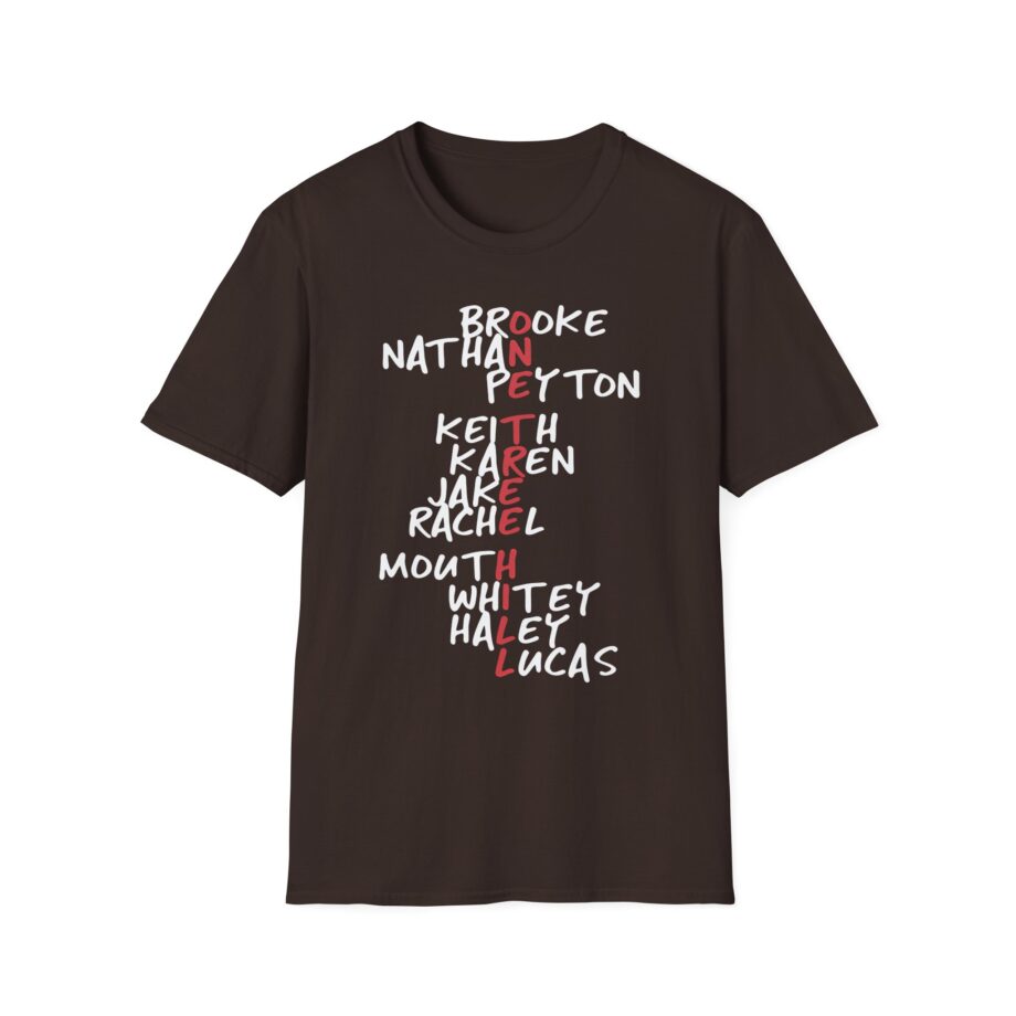 One Tree Hill Character Names Unisex Softstyle Tee