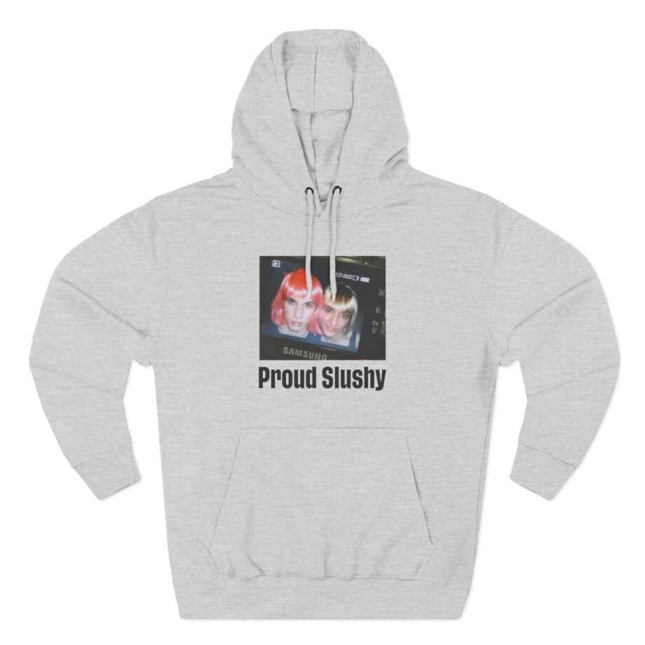 Slushy Proud Three-panel Fleece Hoodie