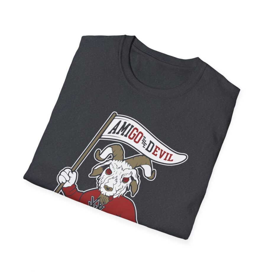 Amigo the Devil Go Evil Mascot Unisex Softstyle T-shirt