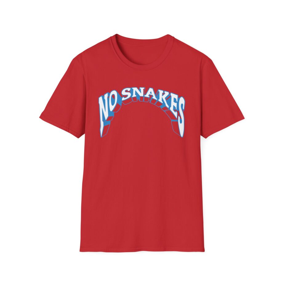 Zerkaa No Snakes Unisex Softstyle T-Shirt