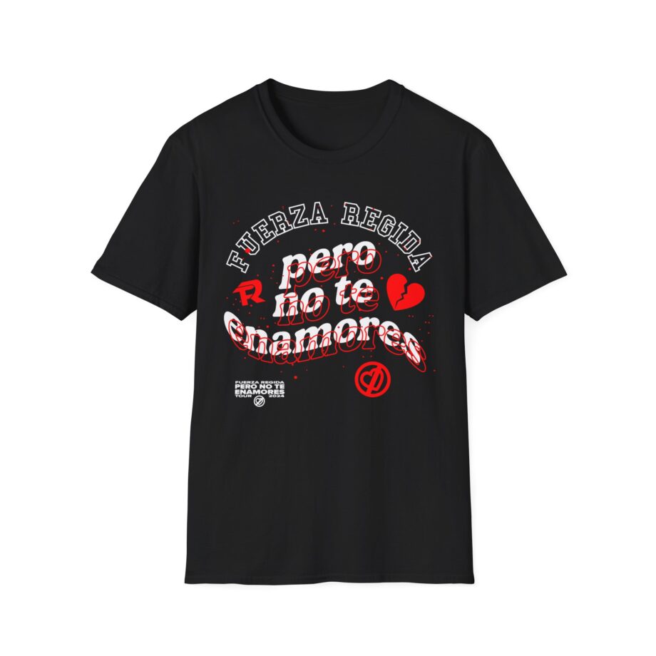 Fuerza Regida Broken Heart Unisex Softstyle T-shirt