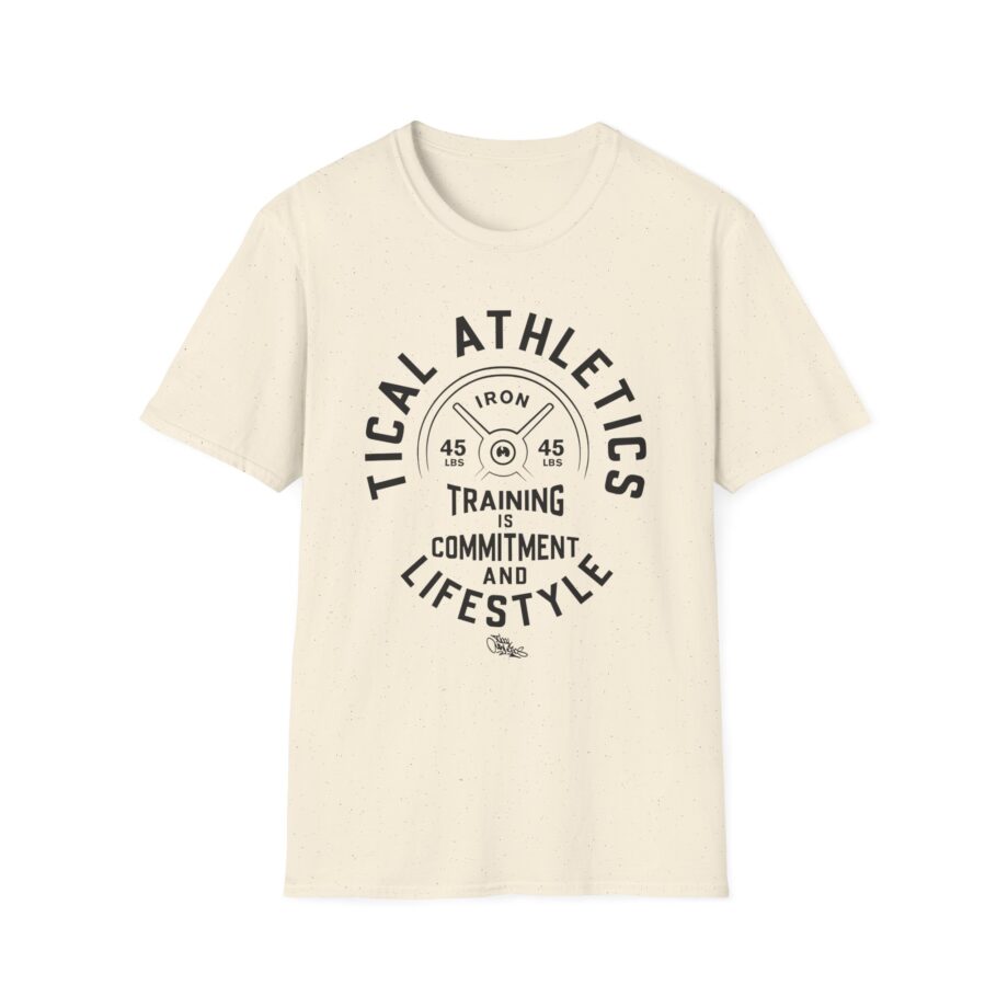 Method Man Training is Commitment and Lifestyle Tical Athletic Unisex Softstyle T-shirt