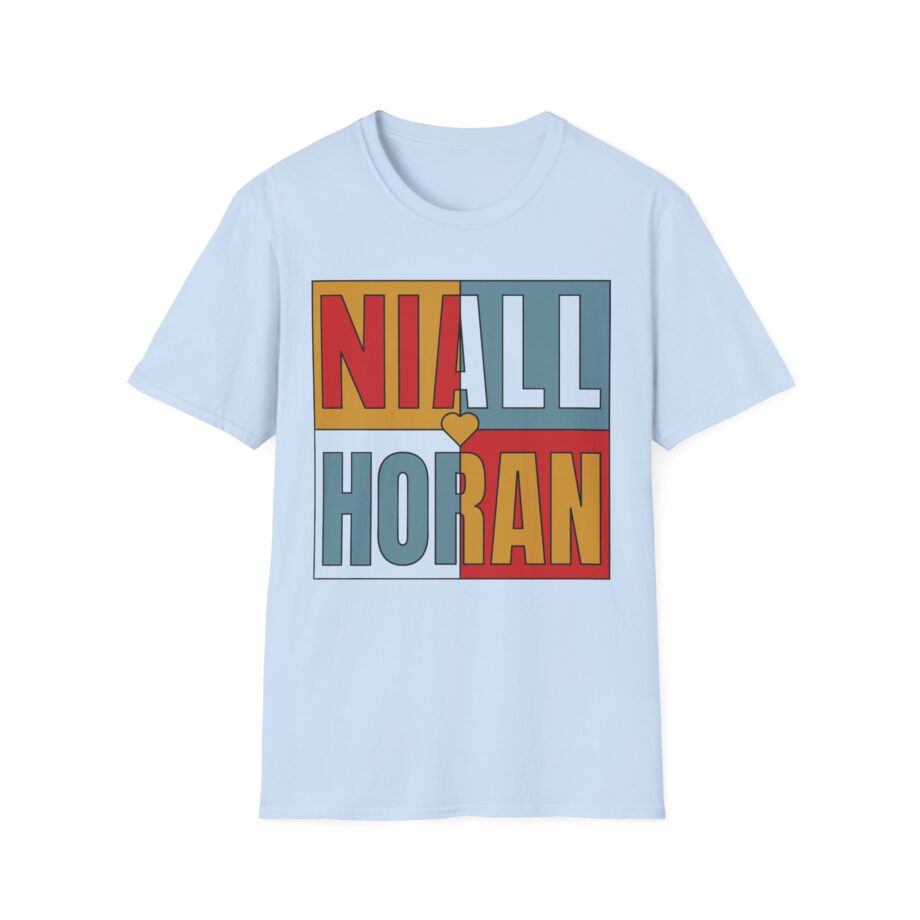 Niall Horan Niall Colour Block Unisex Softstyle T-shirt